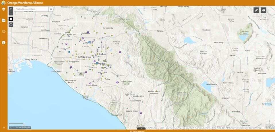 Interactive Resource Map | Anaheim, CA
