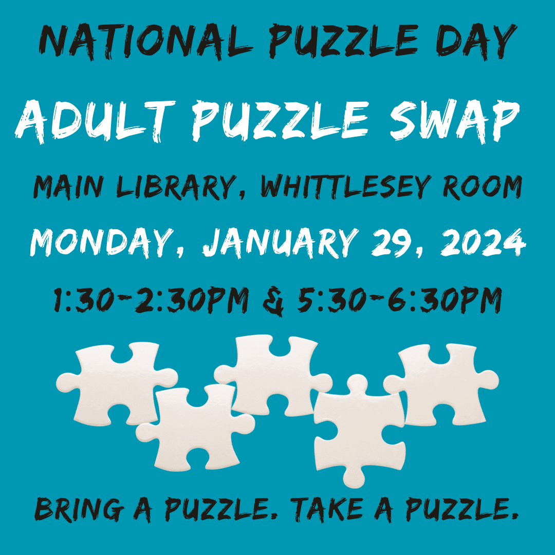 In- Person Puzzle Swap | Richmond, CA