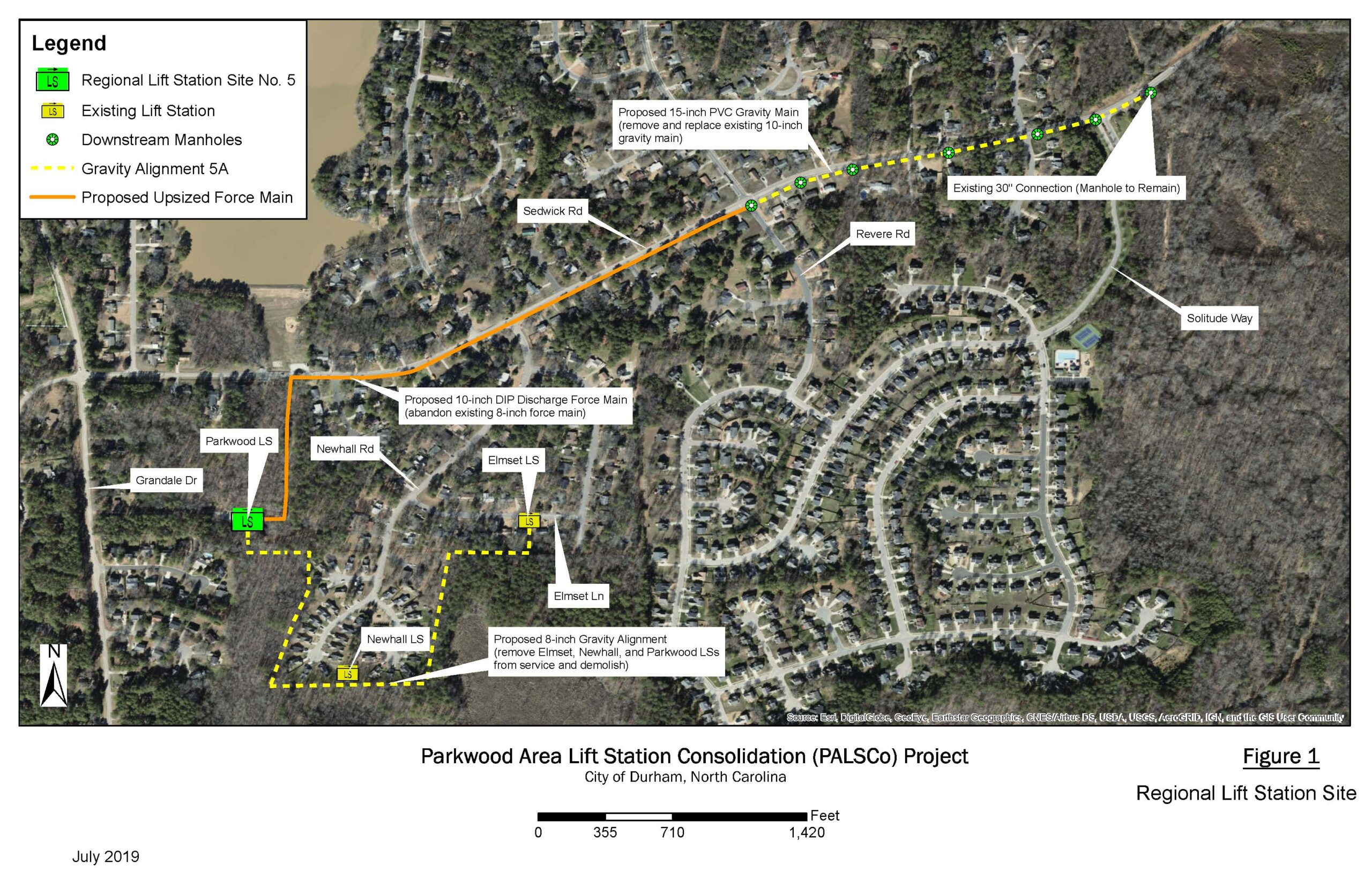 Parkwood Area Lift Station Consolidation Project