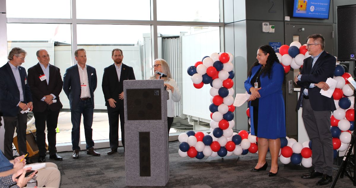 Austin-Bergstrom International Airport and British Airways celebrate 10 years of connecting Austin and London