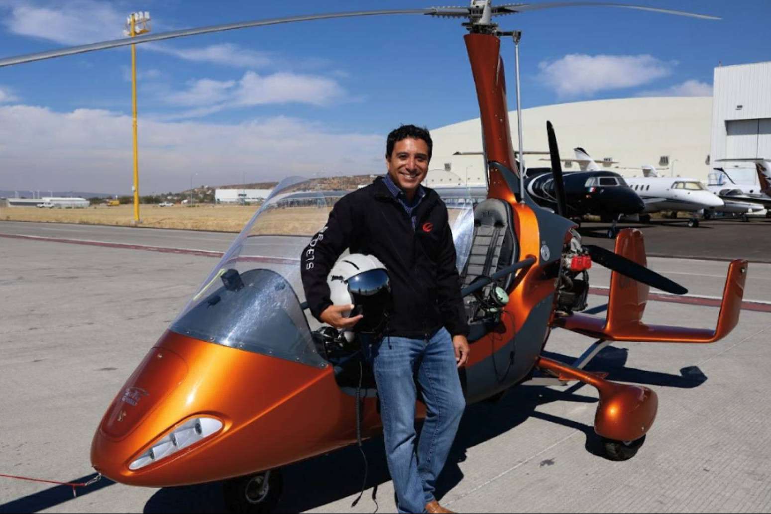 Captain Bernardo Moreno; discovering the advantages of the autogyro or gyrocopter