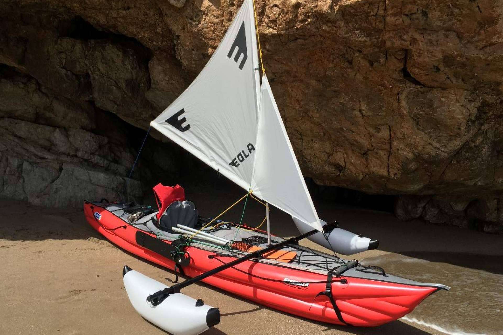 EOLA launches new sail system for kayaking and paddle surfing