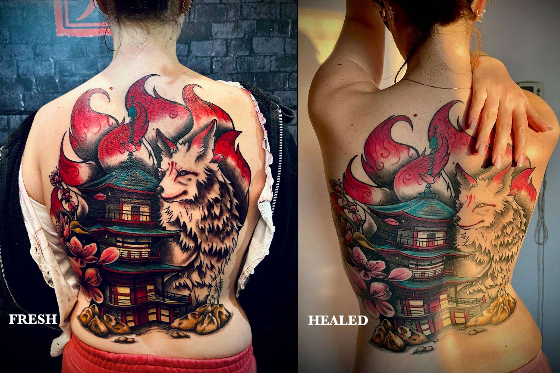 Kaorukel, a tattoo artist inspired by Japanese art