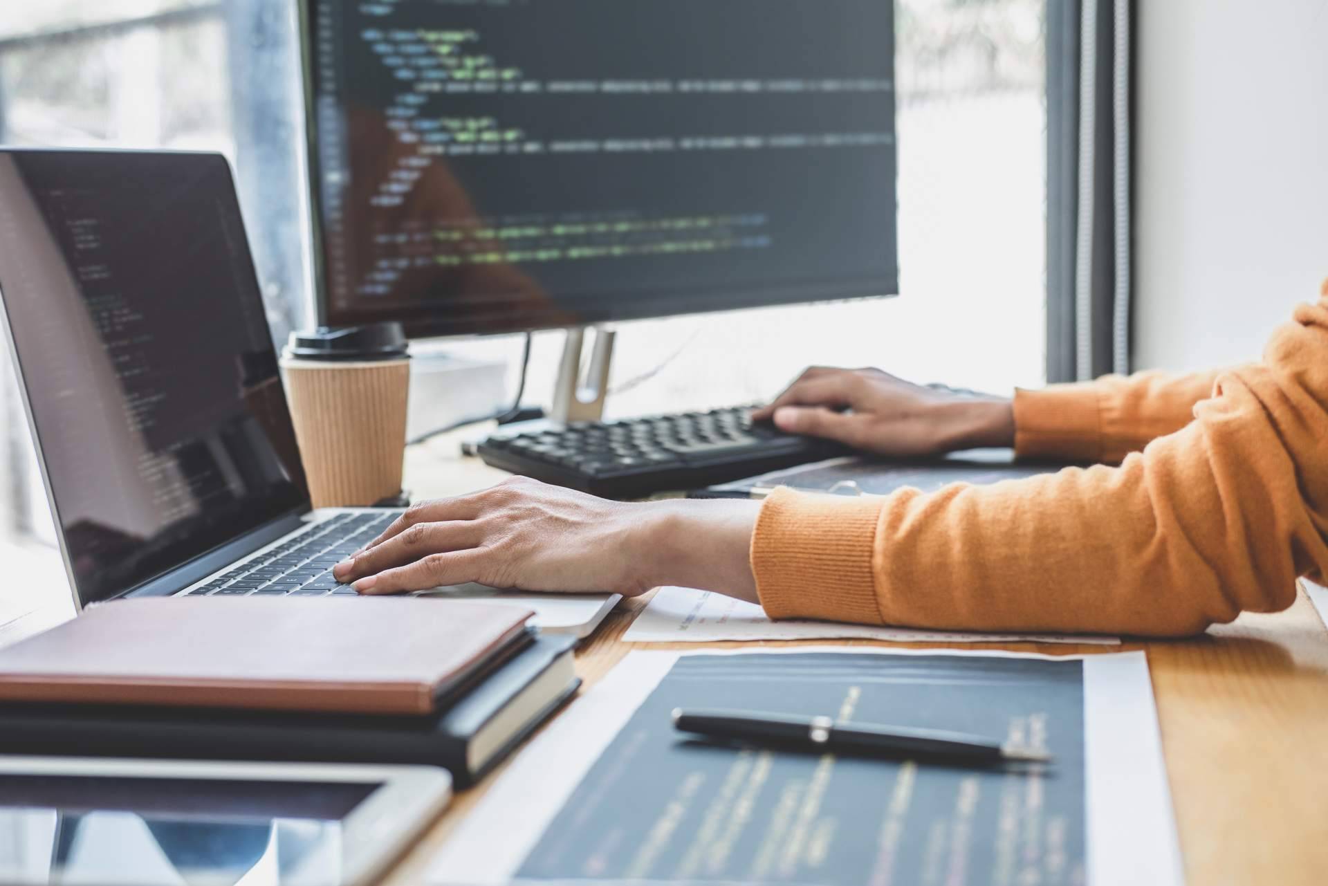 Drive software development through an external team