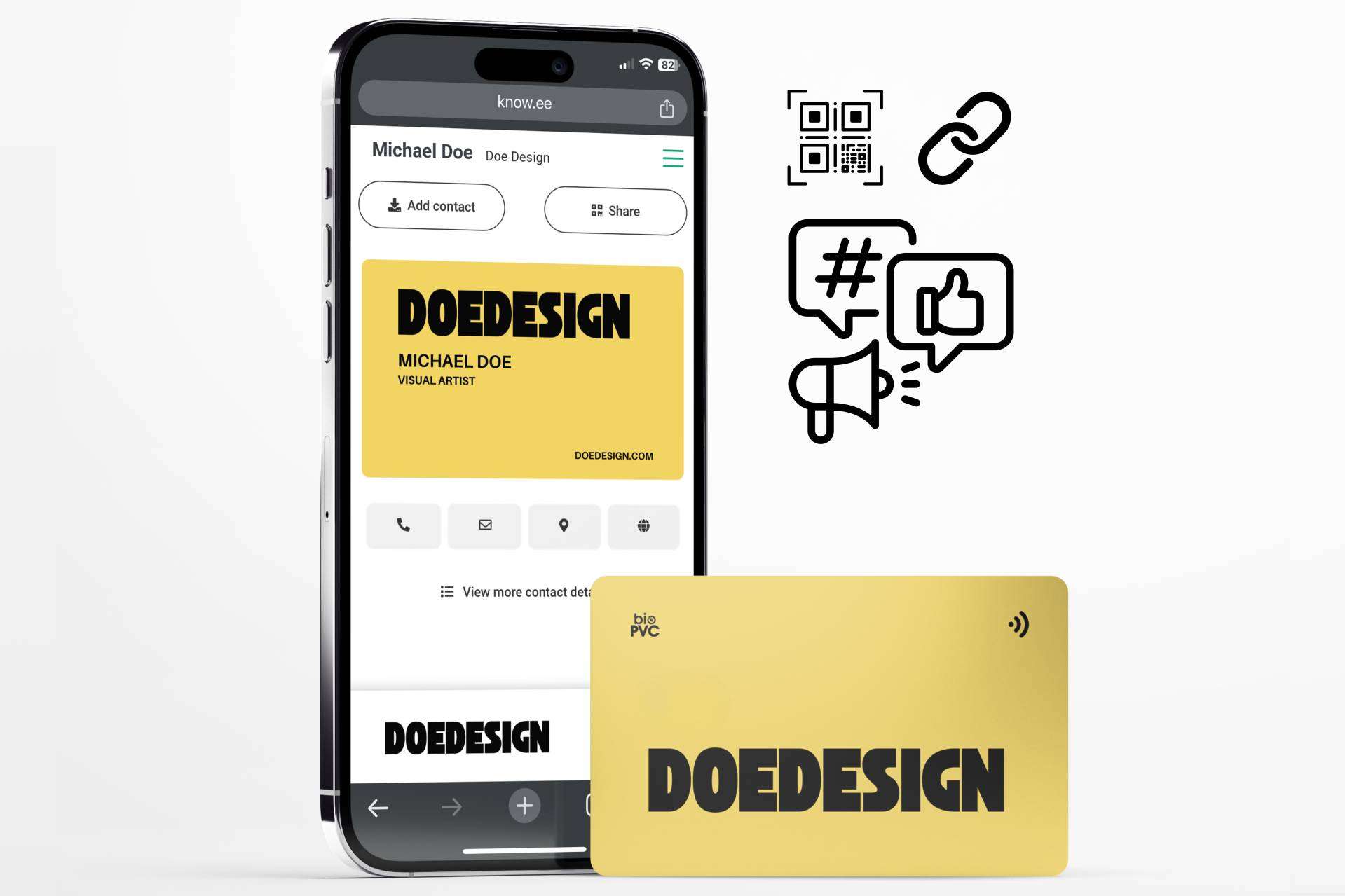 5 Ways to Share Knowee Digital Business Cards