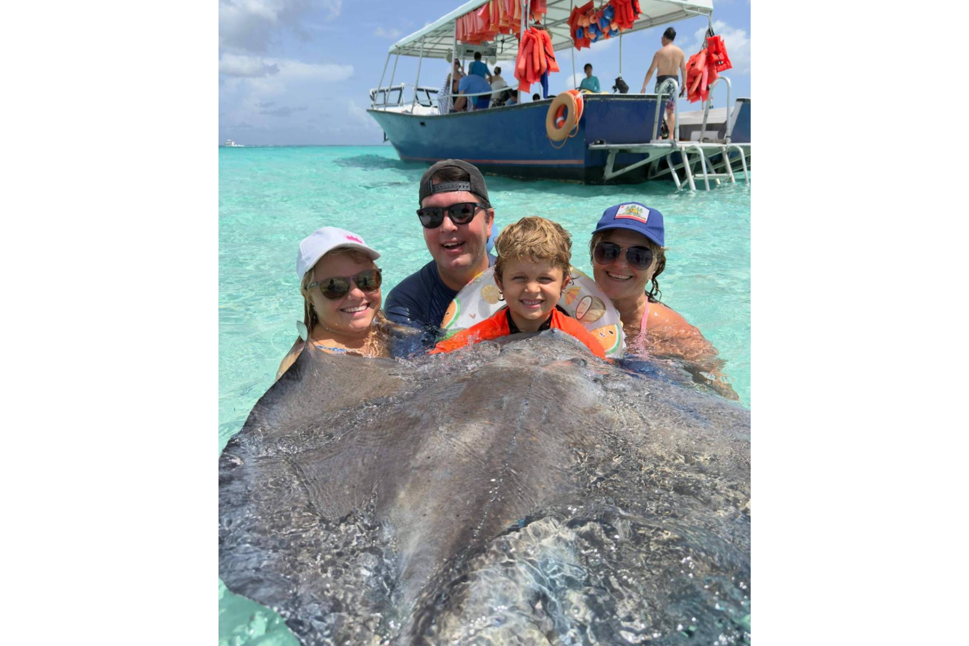 Three unforgettable stops in the Cayman Islands; stingrays, corals, and starfish fun tour for all ages